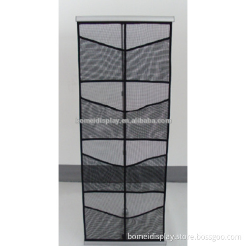 Double sides mesh brochure rack